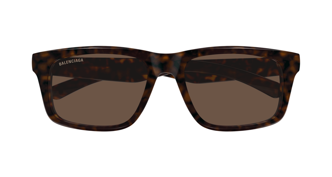 Occhiali da sole balenciaga bb0469sa 002 havana rectangular / squared masculino taglia 57mm - Vista dettagliata