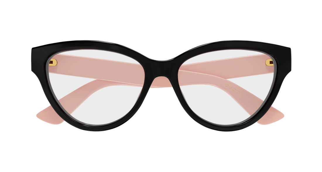 Brillen gucci gg1581o 007 negro round/oval/panthos femenino größe 55mm - Detailansicht