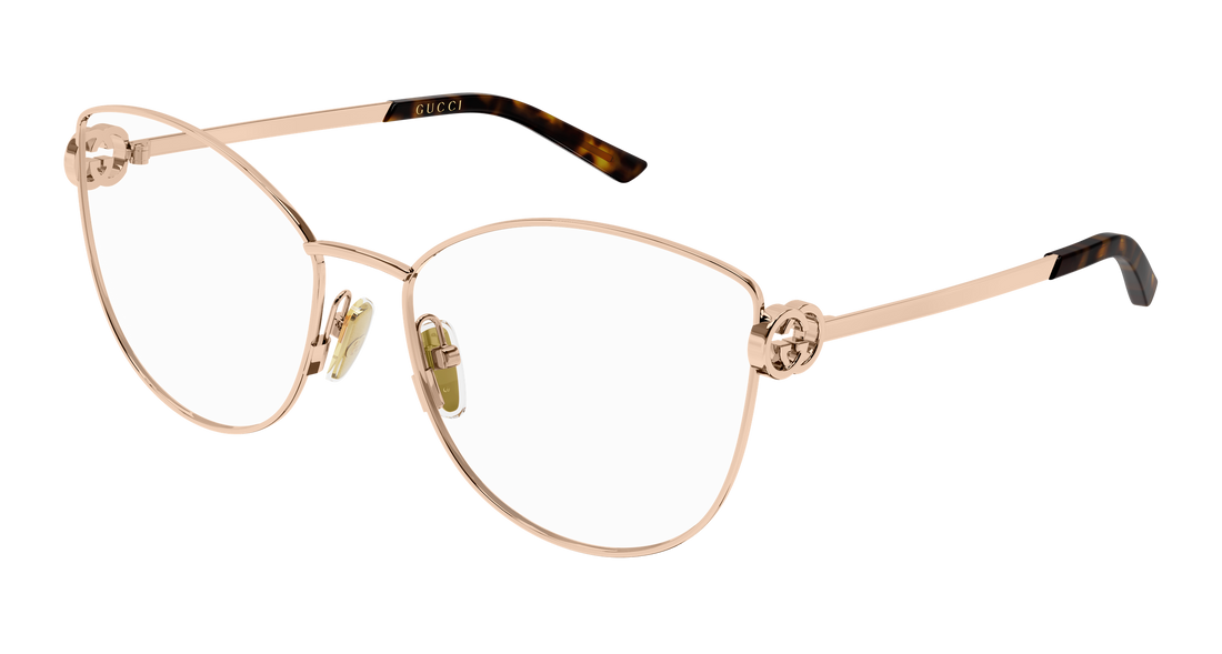Occhiali da vista gucci gg2049o 004 dorado butterfly femenino taglia 57mm - Vista principale