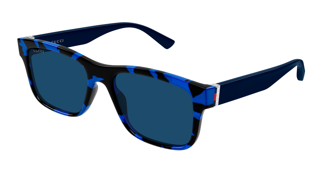 Lunettes de soleil gucci gg2085s 004 havana rectangular / squared masculino taille 55mm - Vue principale