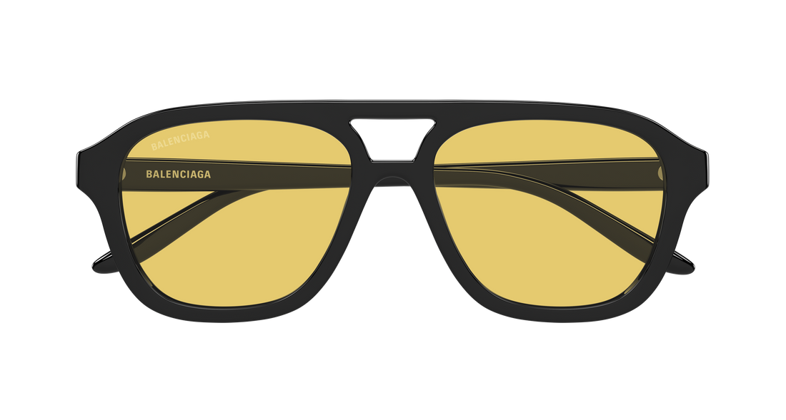 Occhiali da sole balenciaga bb0525s 002 negro pilot/navigator masculino taglia 55mm - Vista dettagliata