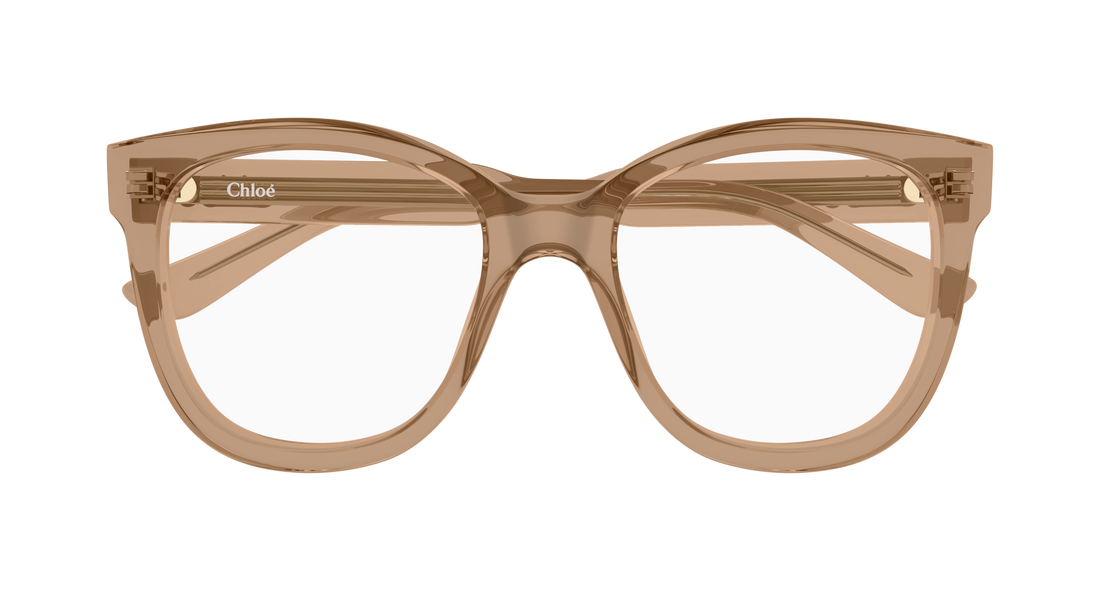 Brillen chloé ch0378o 005 marron rectangular / squared femenino größe 54mm - Detailansicht