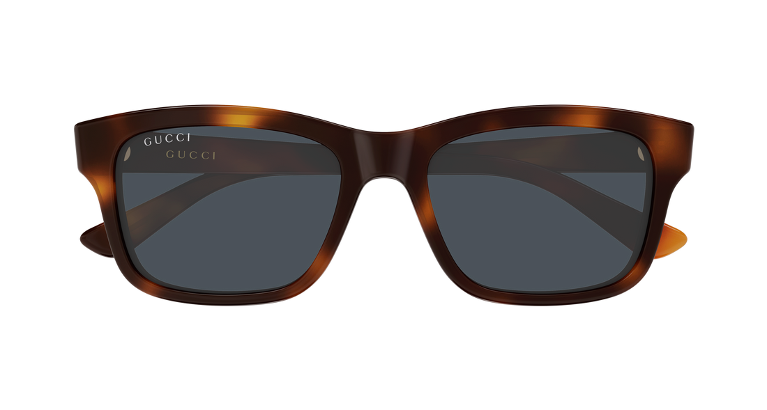Lunettes de soleil gucci gg2243sk 002 havana rectangular / squared masculino taille 54mm - Vue détaillée