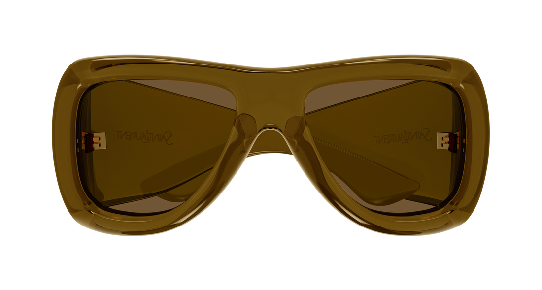 Sonnenbrillen saint laurent sl 902 howl 004 marron pilot/navigator unisex größe 63mm - Detailansicht