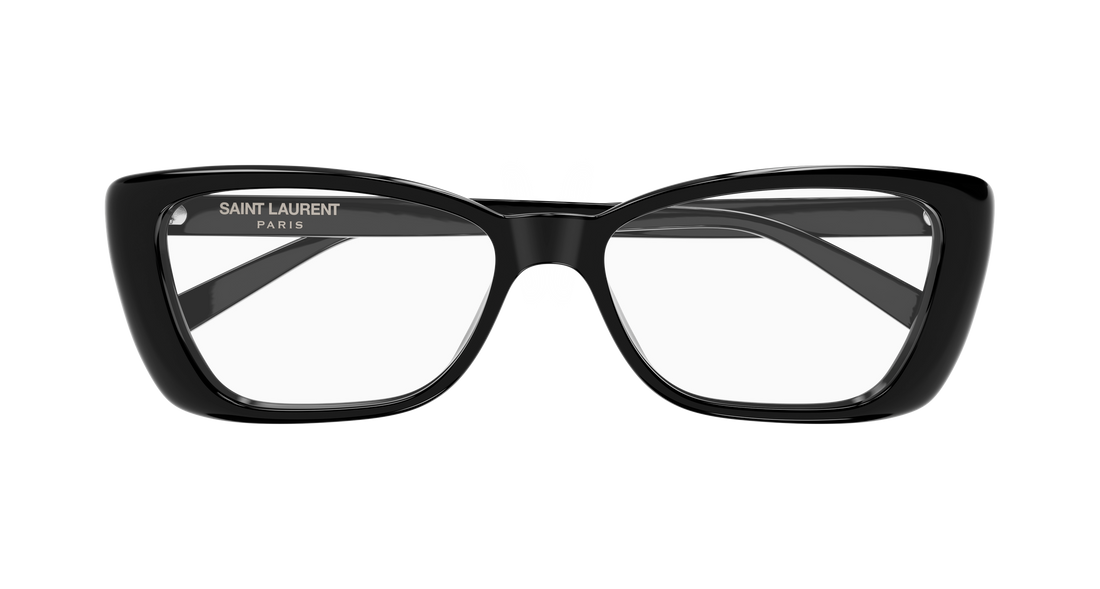 Prescription glasses saint laurent sl 943 opt 001 negro rectangular / squared femenino size 54mm - Detailed view