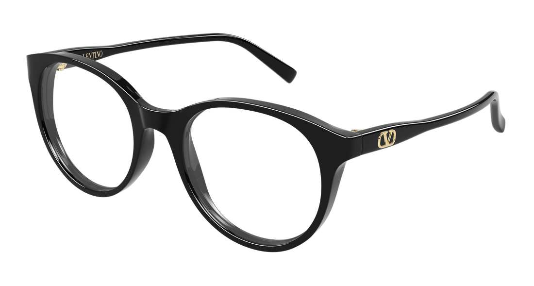 Occhiali da vista valentino vg0020o 001 negro round/oval/panthos femenino taglia 52mm - Vista principale