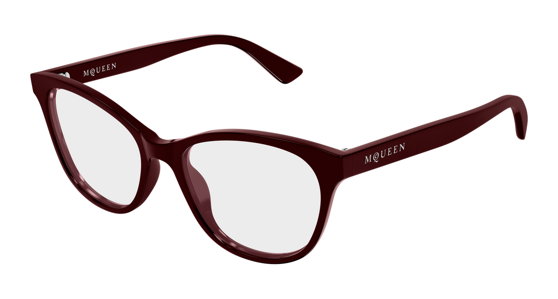 Gafas graduadas alexander mcqueen am0576o 009 rojo cat eye femenino talla 54mm - Vista principal