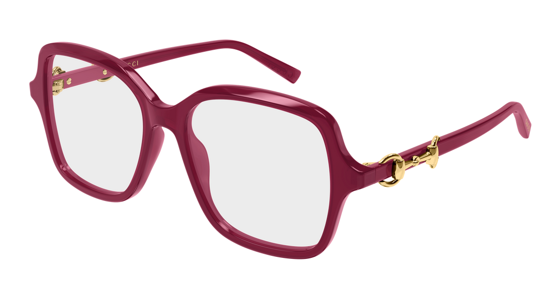 Óculos graduados gucci gg2217o 004 rojo butterfly femenino tamanho 53mm - Vista principal
