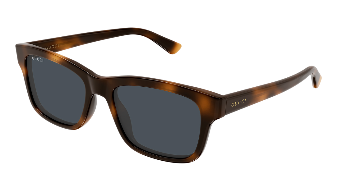 Lunettes de soleil gucci gg2243sk 002 havana rectangular / squared masculino taille 54mm - Vue principale