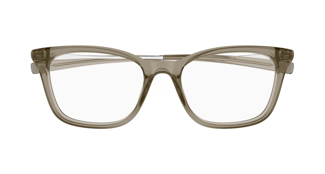 Occhiali da vista saint laurent sl 933 003 marron cat eye femenino taglia 52mm - Vista dettagliata