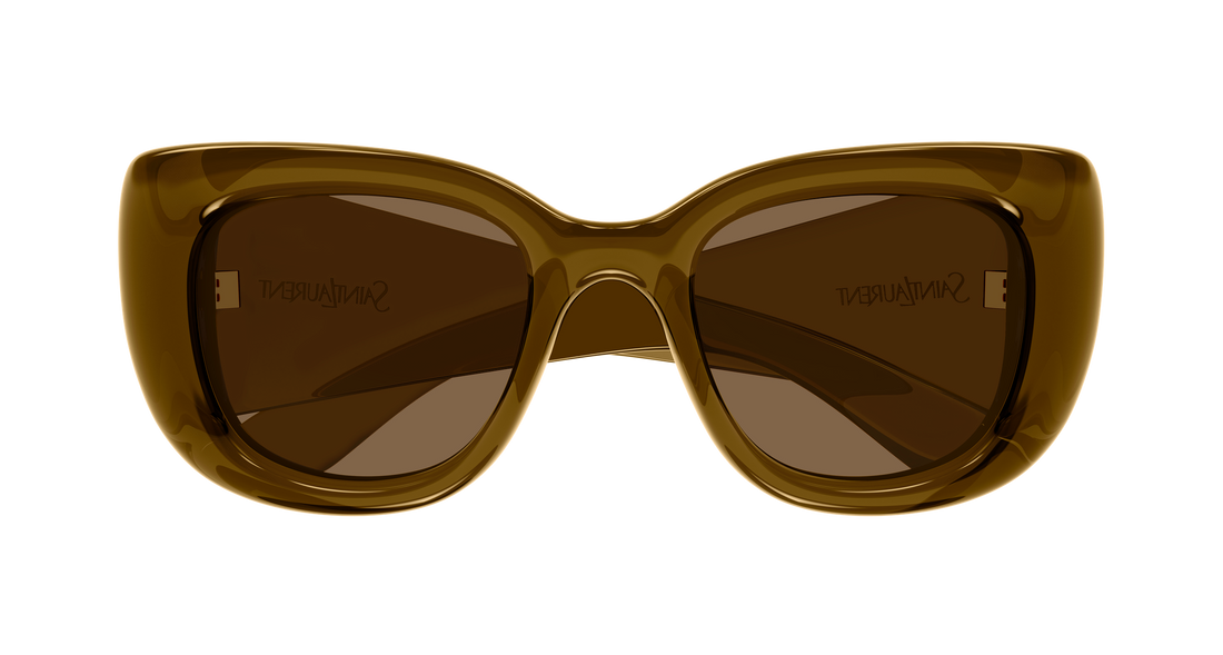 Gafas de sol saint laurent sl 903 howl 004 marron cat eye femenino talla 55mm - Vista de detalle