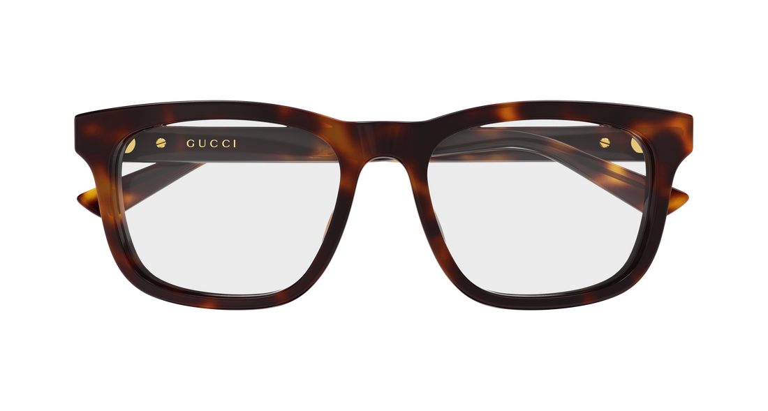 Óculos graduados gucci gg2250ol 006 havana rectangular / squared masculino tamanho 56mm - Vista de detalhe