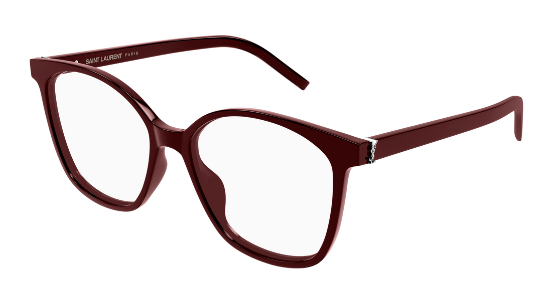 Briller saint laurent sl m162 006 burdeos round/oval/panthos femenino størrelse 55mm - Hovedvisning