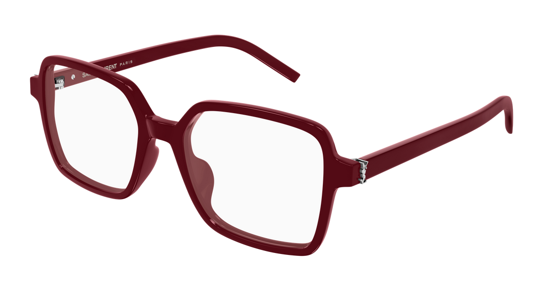 Óculos graduados saint laurent sl m139 008 rojo rectangular / squared femenino tamanho 56mm - Vista principal