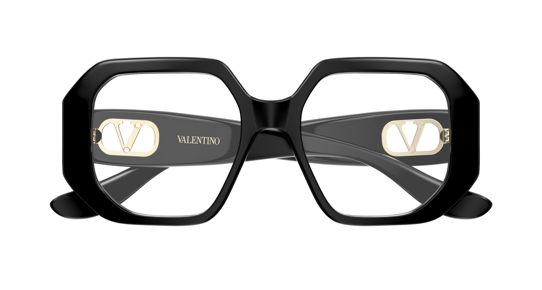 Gafas graduadas valentino vg0003o 001 negro geometrical/directional femenino talla 51mm - Vista de detalle