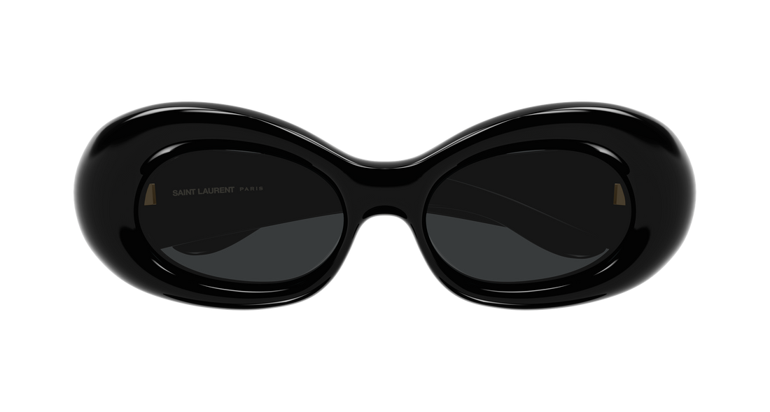 Solbriller saint laurent sl 968 001 negro round/oval/panthos femenino størrelse 54mm - Detaljeret visning