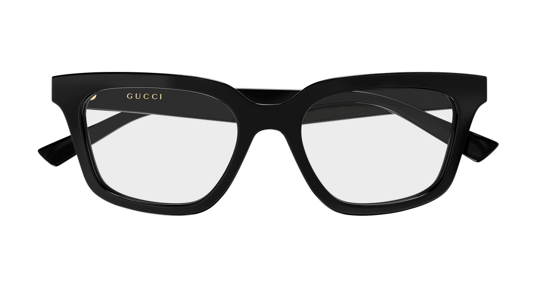 Occhiali da vista gucci gg2181o 001 negro geometrical/directional femenino taglia 51mm - Vista dettagliata
