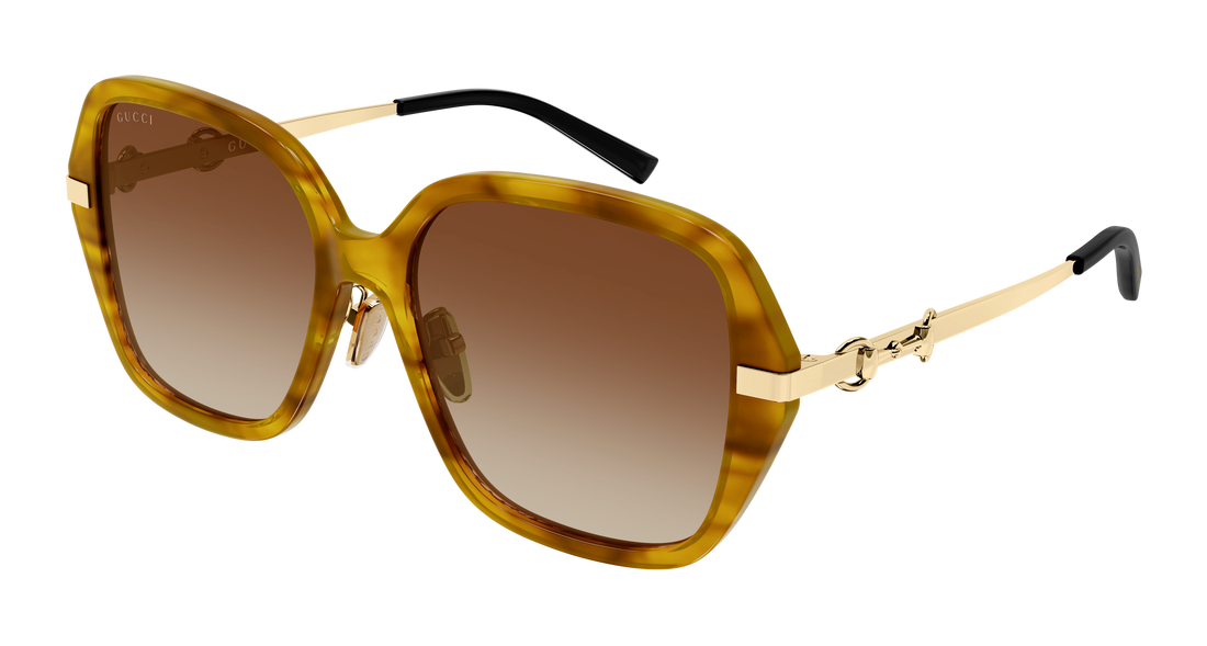 Óculos de sol gucci gg2055sa 003 havana rectangular / squared femenino tamanho 57mm - Vista principal