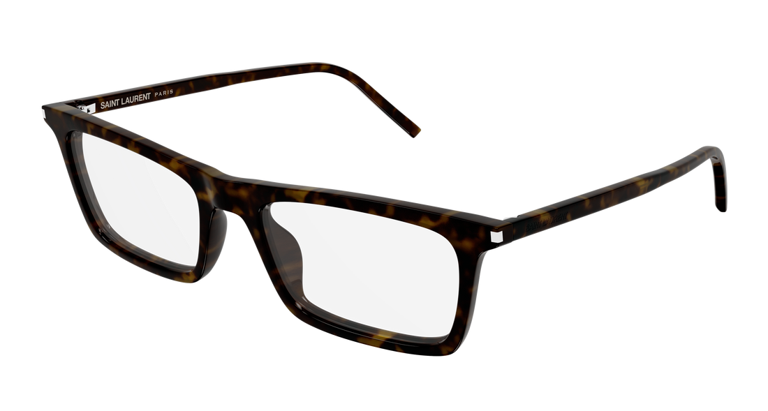 Gafas graduadas saint laurent sl 890 betty thin opt 002 havana rectangular / squared unisex talla 54mm - Vista principal