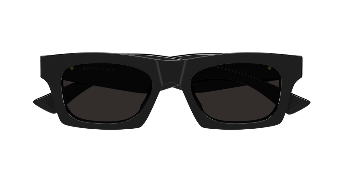 Sunglasses bottega veneta bv1457s 001 negro rectangular / squared unisex size 51mm - Detailed view