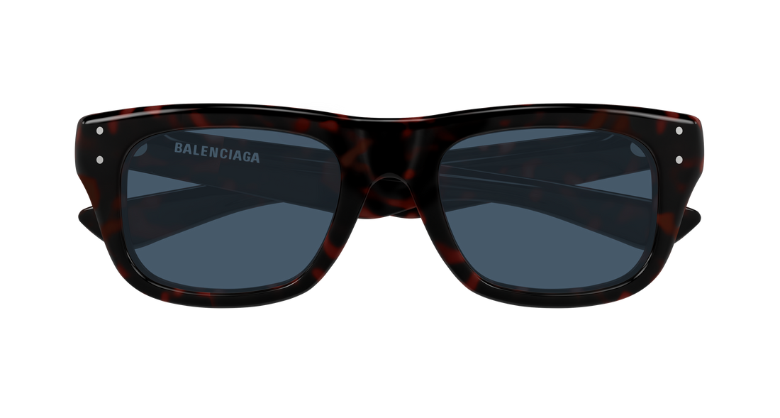 Occhiali da sole balenciaga bb0521s 003 havana rectangular / squared masculino taglia 53mm - Vista dettagliata