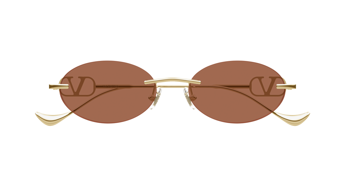 Sunglasses valentino vg0032s 002 dorado geometrical/directional femenino size 53mm - Detailed view