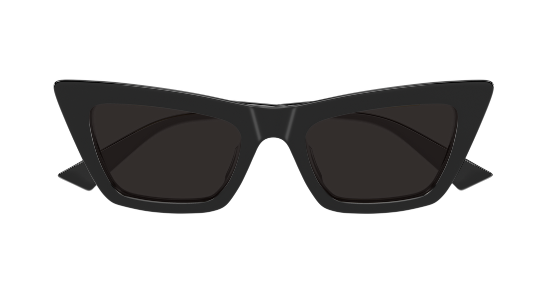 Lunettes de soleil bottega veneta bv1446s 001 negro cat eye femenino taille 53mm - Vue détaillée