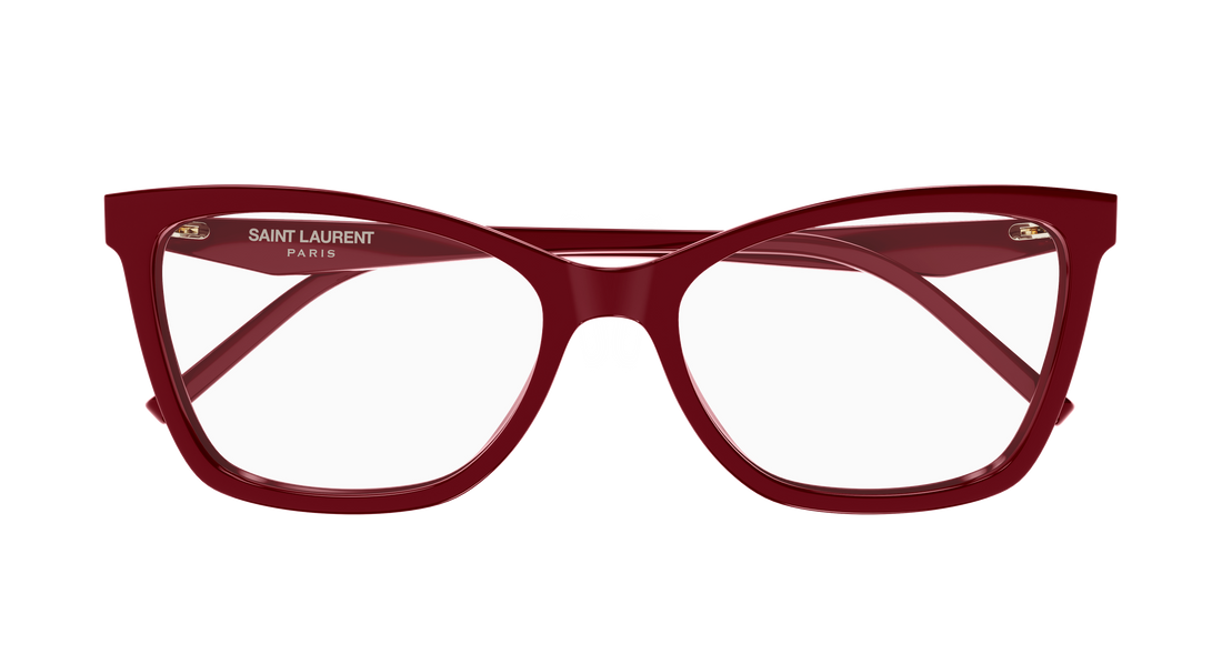 Prescription glasses saint laurent sl m183 005 rojo cat eye femenino size 57mm - Detailed view