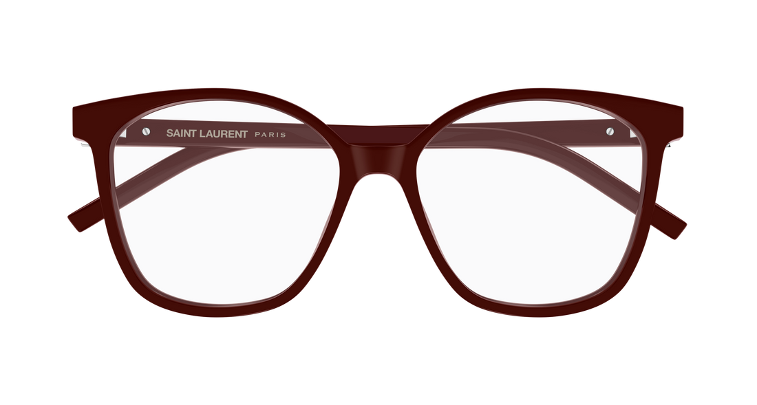 Briller saint laurent sl m162 006 burdeos round/oval/panthos femenino størrelse 55mm - Detaljeret visning
