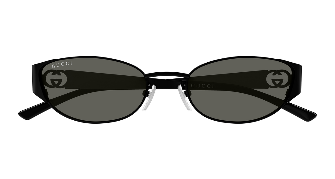 Solbriller gucci gg2197s 003 negro round/oval/panthos femenino størrelse 55mm - Detaljeret visning