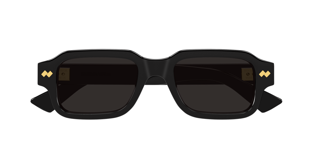 Sonnenbrillen bottega veneta bv1442s 001 negro rectangular / squared masculino größe 51mm - Detailansicht