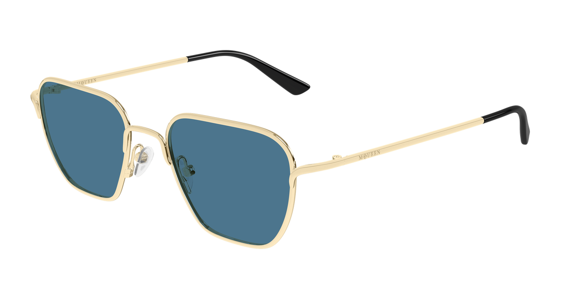 Sonnenbrillen alexander mcqueen am0561s 004 dorado rectangular / squared unisex größe 50mm - Hauptansicht