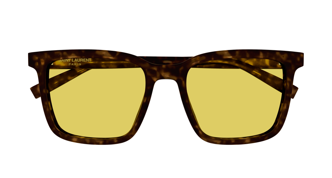 Óculos de sol saint laurent sl 500 008 havana rectangular / squared masculino tamanho 54mm - Vista de detalhe