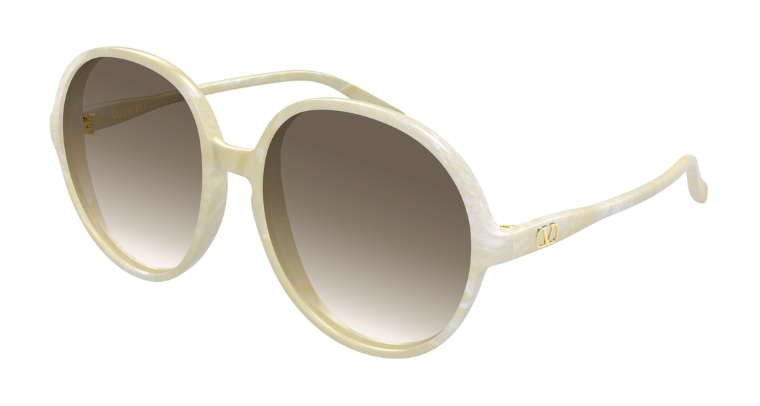 Occhiali da sole valentino vg0017s 004 beige round/oval/panthos femenino taglia 59mm - Vista principale