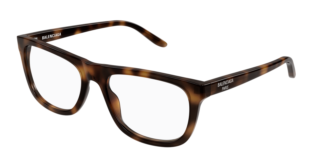 Occhiali da vista balenciaga bb0498o 003 havana rectangular / squared masculino taglia 56mm - Vista principale