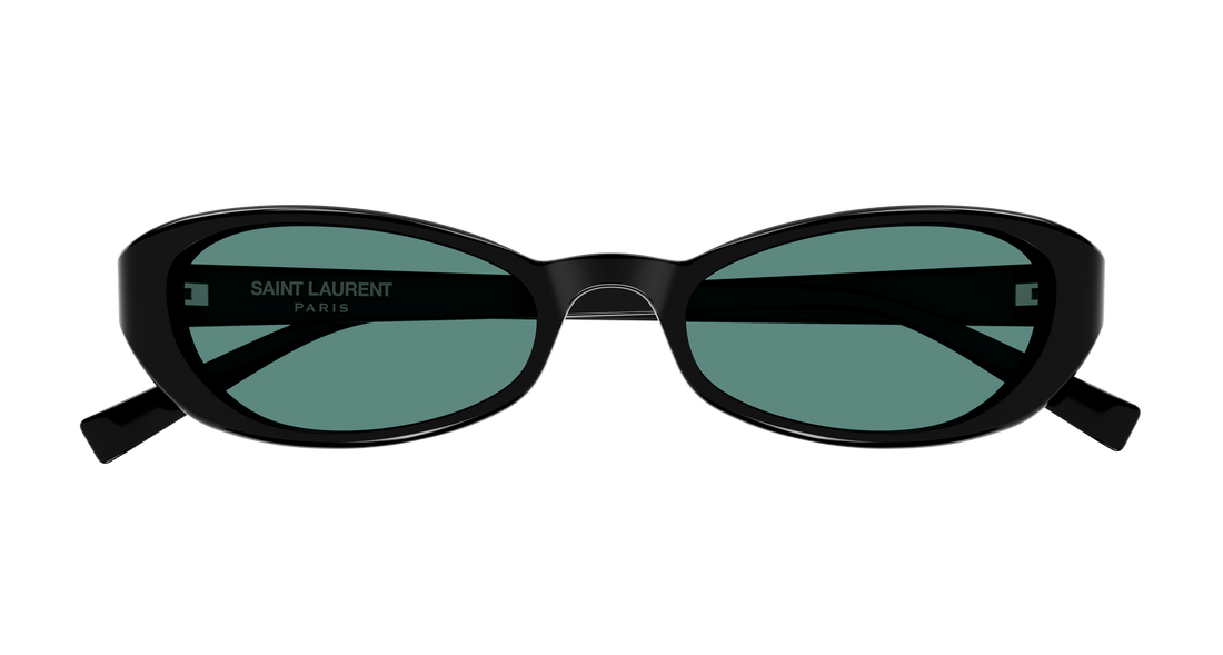 Óculos de sol saint laurent sl 871 002 negro round/oval/panthos unisex tamanho 51mm - Vista de detalhe