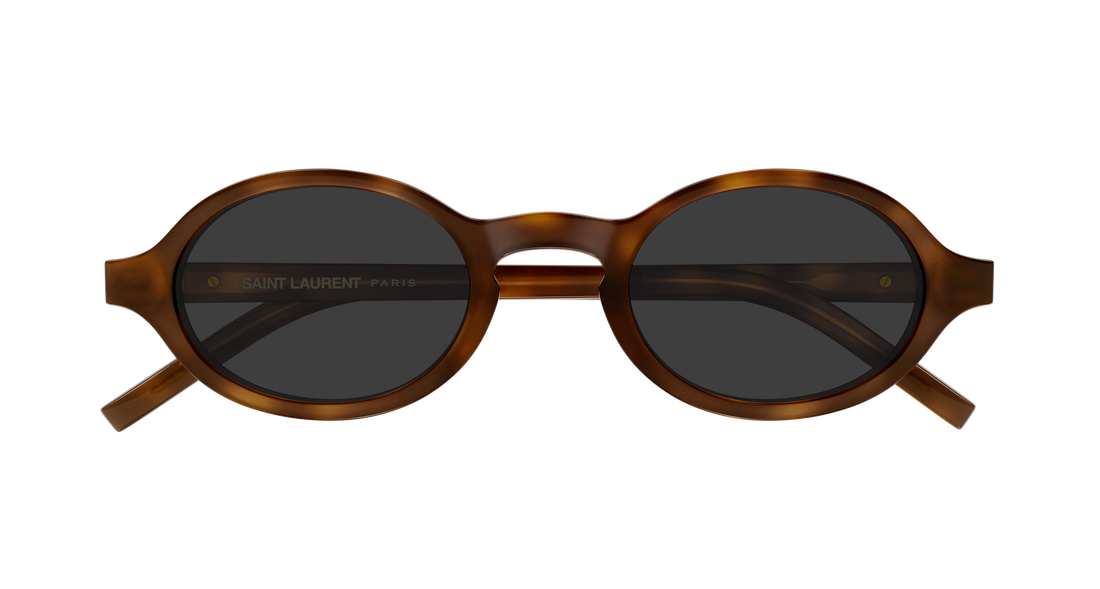 Sonnenbrillen saint laurent sl m161/k 003 havana round/oval/panthos unisex größe 51mm - Detailansicht
