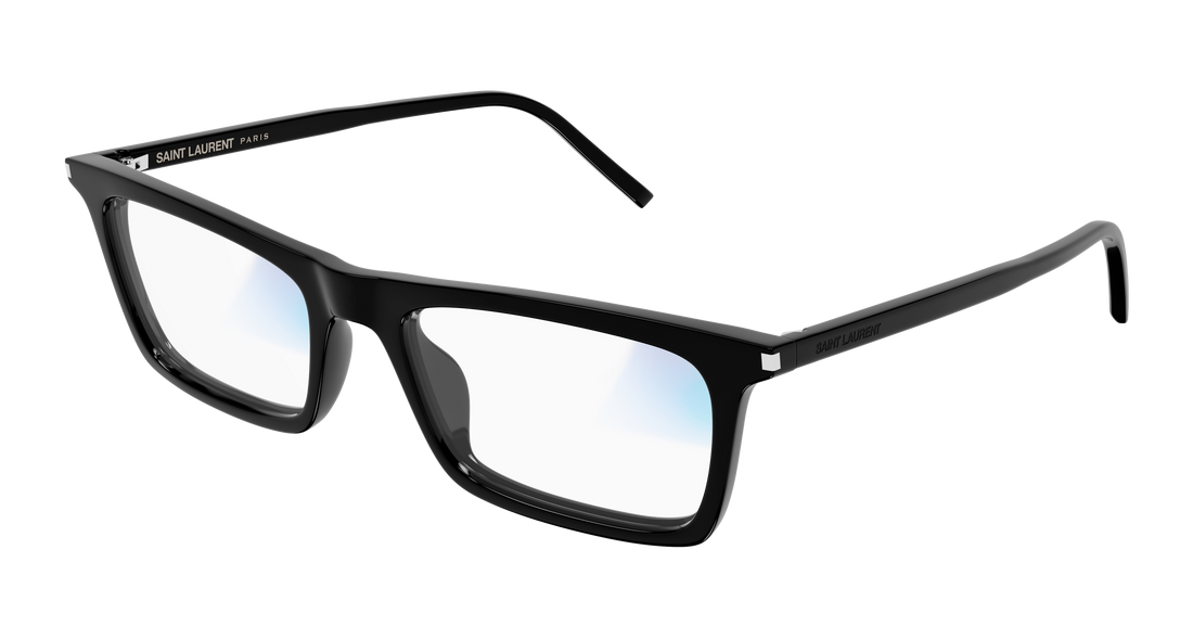 Óculos de sol saint laurent sl 890 betty thin 006 negro rectangular / squared unisex tamanho 54mm - Vista principal