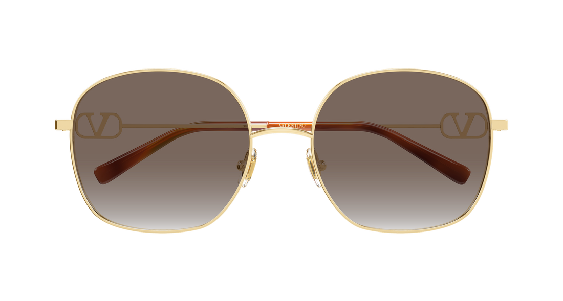 Sunglasses valentino vg0028s 002 dorado rectangular / squared femenino size 57mm - Detailed view