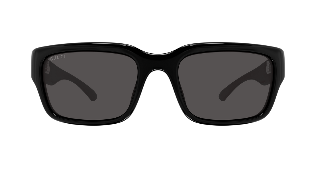 Solbriller gucci gg2240s 005 negro rectangular / squared masculino størrelse 58mm - Detaljeret visning