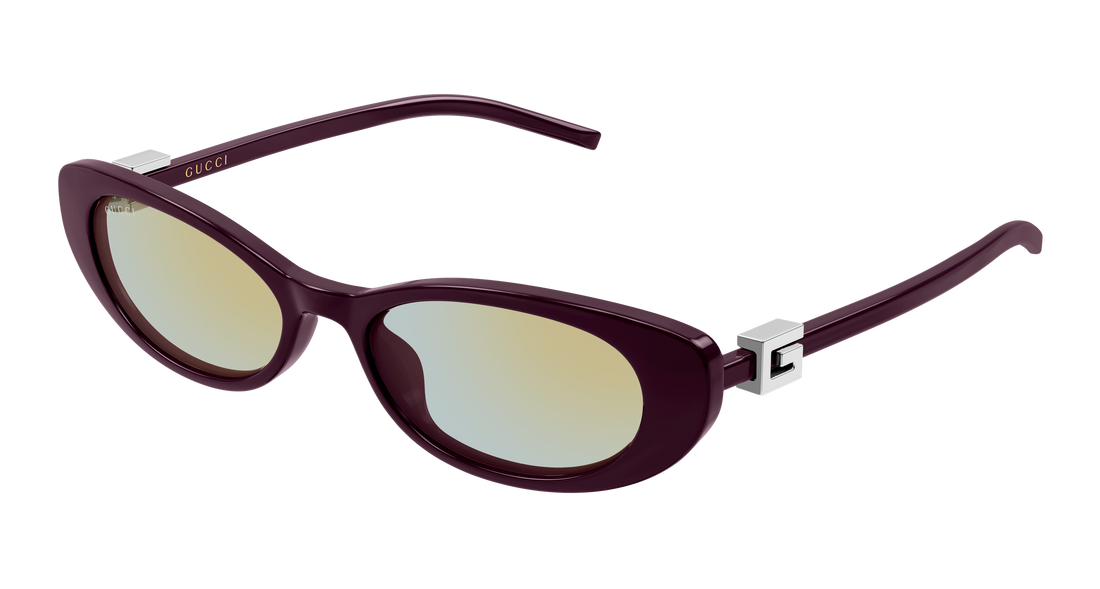 Lunettes de soleil gucci gg1680s 008 morado cat eye femenino taille 52mm - Vue principale