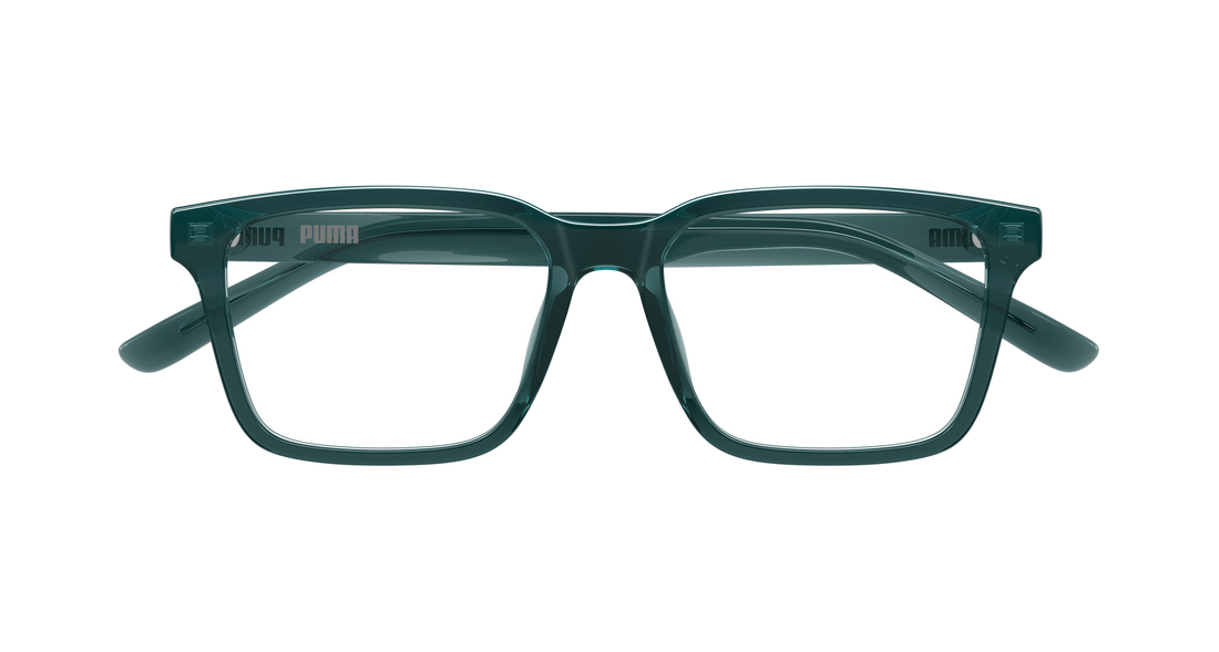 Gafas graduadas puma pu0531oa 004 azul rectangular / squared masculino talla 54mm - Vista de detalle