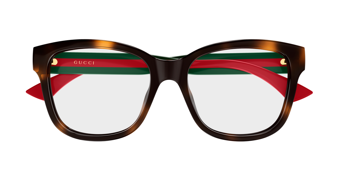 Occhiali da vista gucci gg0038oann 002 havana butterfly femenino taglia 54mm - Vista dettagliata