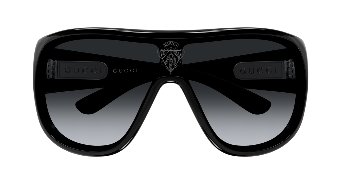 Lunettes de soleil gucci gg2168s 008 negro mask masculino taille 99mm - Vue détaillée