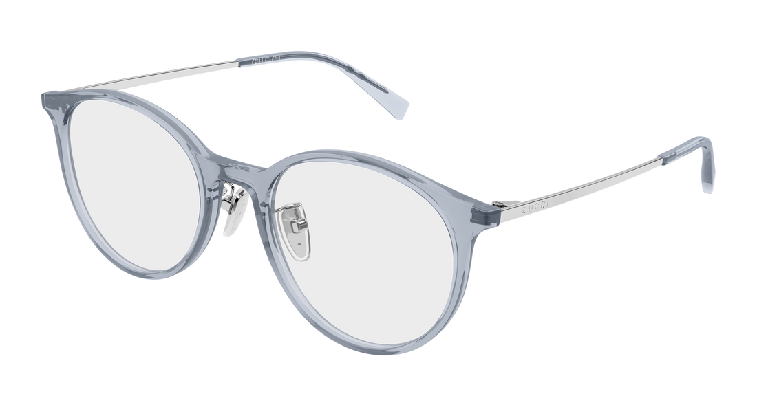 Brillen gucci gg2148oa 002 gris round/oval/panthos femenino größe 53mm - Hauptansicht