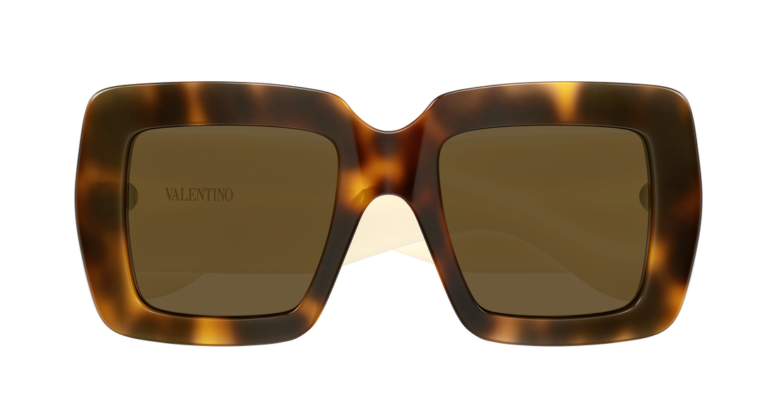 Solglasögon valentino vg0056s 004 havana rectangular / squared femenino storlek 51mm - Detaljvy