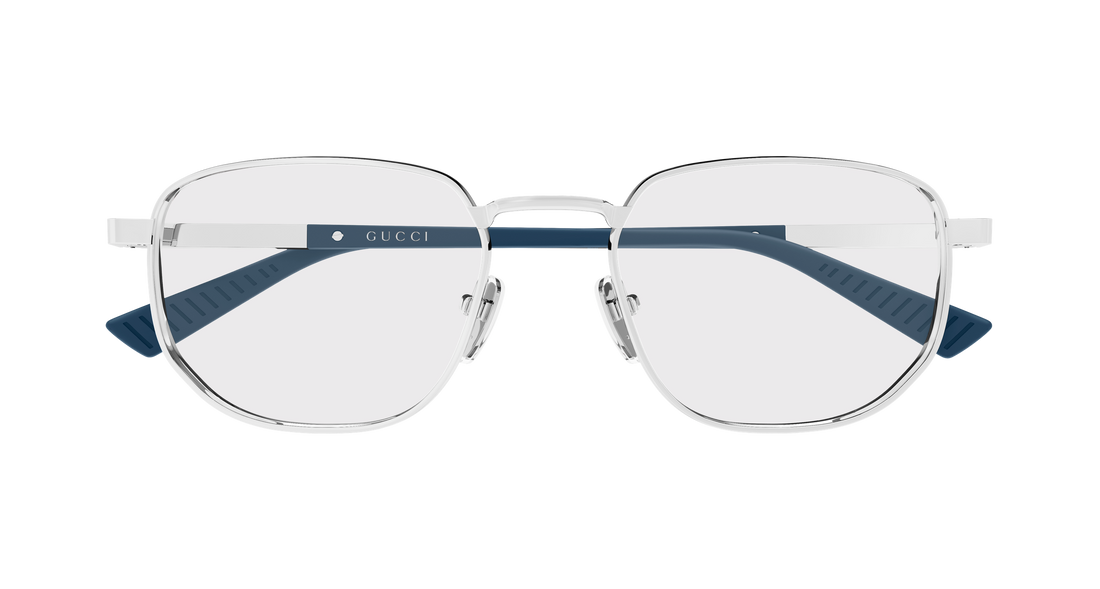Brillen gucci gg2093o 002 plateado round/oval/panthos masculino größe 53mm - Detailansicht
