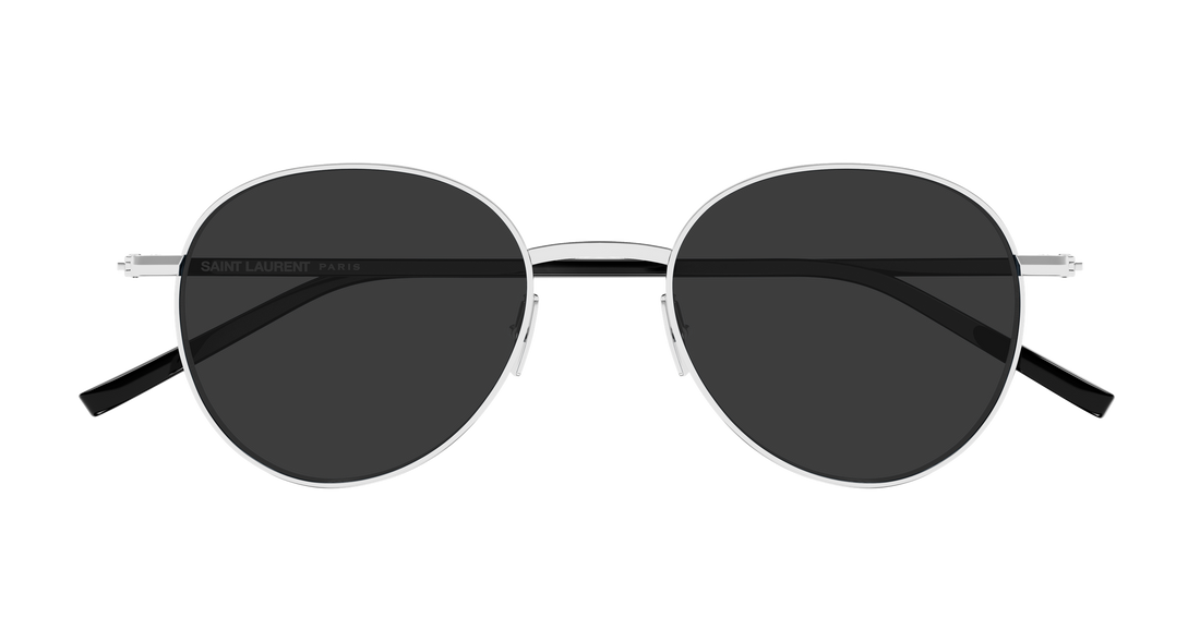 Óculos de sol saint laurent sl 865 002 plateado round/oval/panthos unisex tamanho 50mm - Vista de detalhe