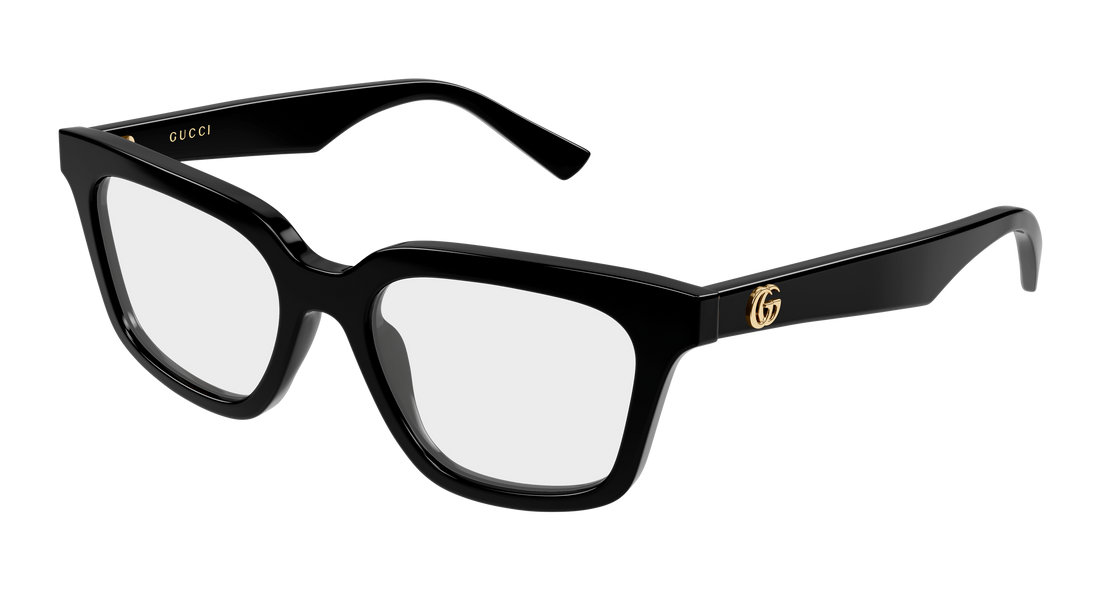 Brillen gucci gg2181o 001 negro geometrical/directional femenino größe 51mm - Hauptansicht