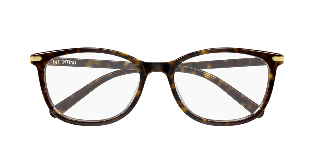 Occhiali da vista valentino vg0051oa 002 havana rectangular / squared femenino taglia 54mm - Vista dettagliata